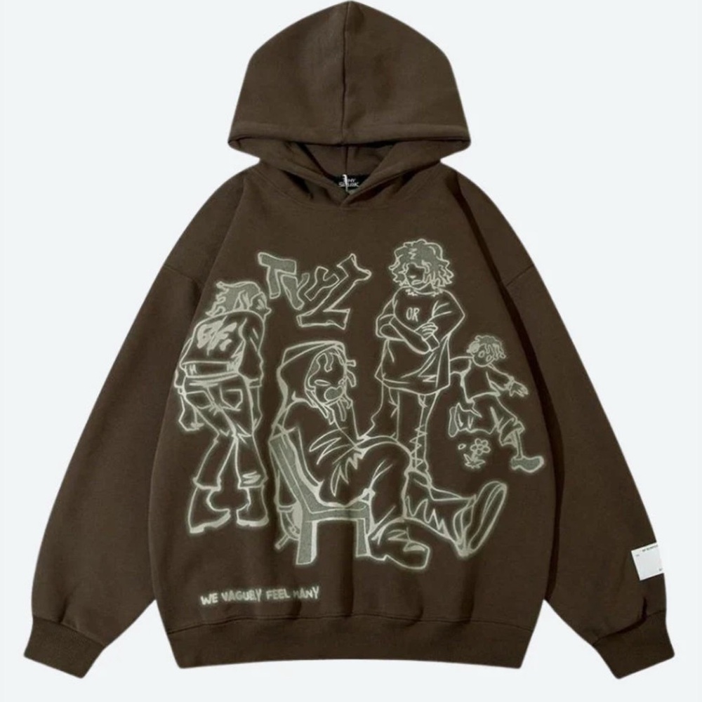 WE VAGUELY FEEL MANY HOODIE